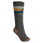 Burton Women's Emblem Midweight Snowboard Socks, True Black, M UK