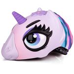 ANIMILES Kids Helmet, 3D Unicorn & 3D Shark Bike Helmet for Girl Boy, Safety Children's Helmet for 3-8 Years Multi-Sport Bicycle Helmet for Skateboard Skating Scooter (Purple Unicorn)