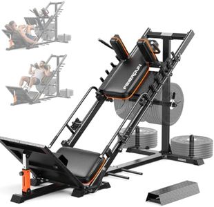 FEIERDUN Leg Press Hack Squat Machine Combo