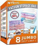 8 Jumbo Space Saver Bags, Vacuum St