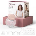 Momcozy S9 Pro Updated Wearable Breast Pump, Hands-Free, Longest Battery Life & LED Display, Portable Electric Breast Pump with 2 Modes & 9 Levels - 24mm (Pink, 1 Count)