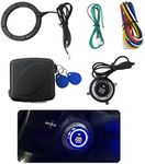 Universal Car Ignition Switch 12V RFID Engine Start Push Button Keyless Entry Starter Kit, US Quick Shipping