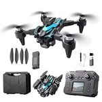 WEADFAX-Drone-with-4K-Camera-WiFi-FPV-1080P-HD-Dual-Foldable-RC-Drone-Altitude-Hold-Headless-Mode-Visual-Positioning-Auto-Return-App-Control (A14)