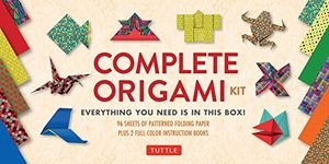 Complete Origami Kit: [Kit with 2 Origami How-to Books, 98 Papers, 30 Projects] This Easy Origami for Beginners Kit is Great for Both Kids and Adults