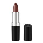 Rimmel Lasting Finish Lipstick 902 Frosted Burgundy, Creamy Satin Finish, Long Lasting 8 HR Wear, Comfortable Formula, Rich Pigment