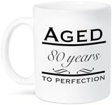 3dRose mug_157401_1 Aged 80 Years T