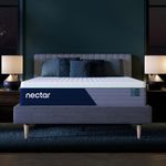 Nectar Premier Hybrid 28cm Super King Mattress - Medium Firm - Memory Foam & Innerspring Coils - Cooling Top Layer - Back Pain Relief - Mattress in a Box - 365-Night Trial & Forever Warranty