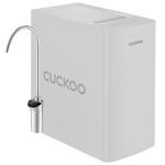 CUCKOO Yuva UTC RO + UV Multi Stage Water Purifier For Home And Kitchen | Under The Sink/Counter Purifier With Digital Touch Faucet | High Water Recovery Rate | Korean Brand | CP YR701UW White