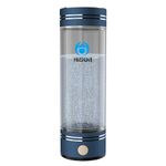 HISOIT Hydrogen Water Bottle Maker Machine Hydrogen Water Generator with SPE and PEM Technology 17oz Dantin Blue