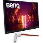 BenQ MOBIUZ EX3210U 32” 4K IPS Gaming Monitor, 144Hz 1ms, HDR600, True 10-bit, HDMI 2.1 (48Gbps), 98% P3, 99% Adobe RGB, FreeSync Premium Pro, Eye-Care, Microphone, Built-in Speaker, Remote Control