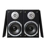 Fenton SHFB55B Home HiFi Cinema Bookshelf Speakers (Pair) Surround Sound System Black 140W