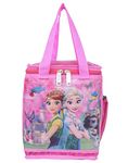 NK Bags Children's Polyester Frozen 3D Photo School Lunch Bag (Pink)