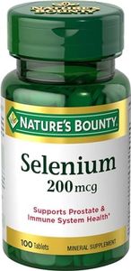 Nature's Bounty Selenium, 200 mcg, 100 Tablets