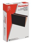 Pendaflex Hanging File Folders, Legal Size, Eco-Friendly, Black, Pack of 25