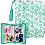 Careflection 160 in 1 Pockets Photo Album Binder Photocard Book 3 Ring A5 Binder Photocard Holder Refillable Compatible for Fujifilm Instax Mini Film/Polaroid Film/Kpop Photocard