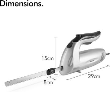 VonShef Electric Carving Knife – Stainless Steel Blades