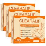 CLEARALIF Laundry Detergent Sheets Up to 160 Loads, Magnolia - Great For Travel,Apartments, Dorms,Laundry Detergent Strips Eco Friendly & Hypoallergenic - 3 PACK