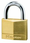 Master Lock Small Padlocks [Key] [Keyed Alike] [Family Pack of 4] 120EURQNOP - Best Used for Backpacks, Luggage, Computer Bags, Locker, Gym and More