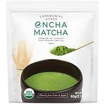 Encha Ceremonial Grade Matcha Green Tea - First Harvest Organic Japanese Matcha Green Tea Powder, From Uji, Japan (2.12 Ounce (Pack of 1))