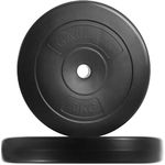 Gallant Weight Plates - 20kg Standard 1 Inch Vinyl Weights Discs 10kg X 2= 20kg Set For Men Women - Weight Plate Set Lifting Dumbbells Barbell Home Gym Fitness Training Equipment