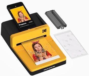 KODAK Dock Era 4x6'' Photo Printer, 10 Sheets, Docking & Bluetooth Smartphone Printer for iOS & Android, Instant Color Prints, 4PASS Dye Sublimation