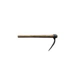 RUGDOLL Digging Hoe Iron Steel Spade for Gardening with Wooden Handle