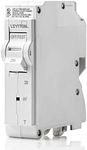 Leviton LB120-AFT 20A 1-Pole Plug-On AFCI Branch Circuit Breaker, Thermal Magnetic, 120V, White