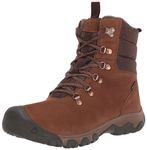 KEEN Women's Greta Boot Waterproof Snow, Bison/Java, 5.5 UK