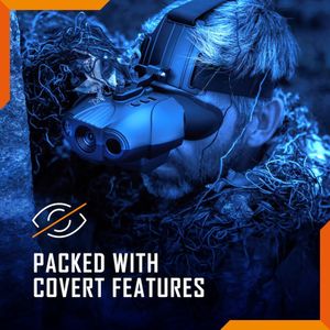 Nightfox Swift 2 Pro Night Vision Goggles – 1080p, Helmet Mount, 940nm IR