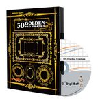 Abhikruti 3D Effect Golden Frames in PSD 1 PC (DVD)