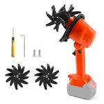Cordless Handheld Cultivator Compatible with Makita 18V Battery (No Battery), 550W Garden Rotavator with 10cm Tilling Depth and 10cm Tilling Width, Electric Tiller (Only Device)