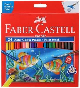 Faber-Castell Watercolor Pencils (24 color) Premium Quality Art Supplies Originals