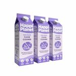 Happi Planet | Organic & Herbal Floor Cleaner, Powered by Neem | 3L | Freshness of Basil | Natural, Plant Based, Non-Toxic, Biodegradable, Eco-Friendly | Pet & Baby Safe | Marble, Granite & Wood Safe