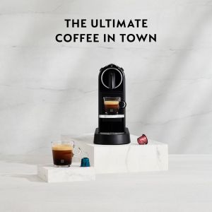 Nespresso Citiz Coffee Machine – Black Espresso Maker