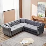 Merax L-Shaped 83.5-inch Sofa Couch