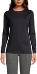 Lands' End Women Relaxed Supima Lon