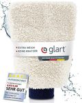 Glart 44WH Premium Microfibre Cloth Car Wash Glove for Car Care Foam Nozzle Car Wash, Use BEFORE Car Polish, Rim Brush & Dry Cloth, Better than Microfibre Cloths