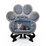 HINUGO Pet Memorial Stones for Dog or Cats,Loss of Dog Sympathy Gift Indoor Display,Pet Grave Markers Dog Bereavement Gifts Outdoor Tombstone