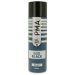 PMA GLOSS BLACK FAST-DRYING SPRAY PAINT 500ML