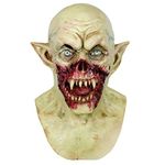 molezu Vampire Mask Scary Kurten Monster Mask Halloween Costume Party Demon Mask for Cosplay Props