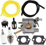 AISEN Carburettor Spark Plug Fuel Filter Hose for Homelite 33cc CSP3314 Chainsaw Walbro WT673 WT-673 Zama C1Q-H42 C1Q-601 000998271 A09159 Carburetor