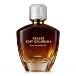 Ajmal | Oud of Dubai - 100 ml | Perfume for Man | Premium Perfume | Eau De Parfum | Scent Spray | Long Lasting Fragrance for Men | Woody, Musky & Oud | Gift for Men