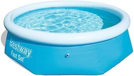 Bestway 57265 Round Kids Inflatable Pool, 8ft, Fast Set