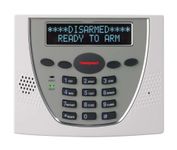 Honeywell 6460W Ademco/Honeywell Premium Alpha Keypad, White and Grey