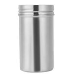 Yosoo 304 Stainless Steel Sealed Food Storage Jar Portable Tea Coffee Beans Container Easy for Travel Outdoor and Camping