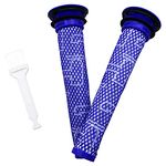 KENSHIRE Vacuum V6 filters compatible for Dyson DC58, DC59, V6, V7, V8 pre filters 965661-01 Replacements Part 2 Pack