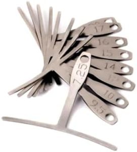 9 Pcs Guitar Radius Gauge Set String Gauges and Fretboard Luthier Tools for Guitar Repair Bass Music Tool Kit with Understring Radius Gauge