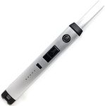 USB Candle Lighter by Martian Fire - Silver - Double Safety Lock, Flameless & Windproof with Charge Indicator, Great for Candles, Hobs, Cookers and BBQs