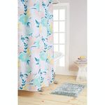 Nicole Miller Callie Cotton Shower Curtain, 72"x72", Multi