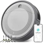 Lefant M310 Robot Vacuum Cleaner-4500Pa Powerful Suction, PreciSense Obstacle Avoidance, Slim, Quite, 160 Mins Self-Charging Robotic Vacuums, App/Voice/Remote, Ideal for Pet Hair Hard Floors, Gray